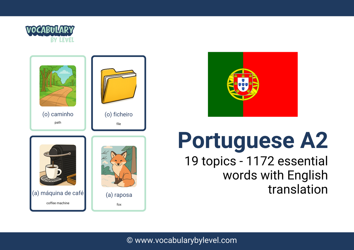 European Portuguese - Vocabulary by Levels